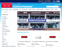 Tablet Screenshot of kuruvithadam.com